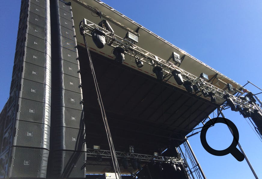 poratable stage rental and rigging for Event production services in Austin, Los Angeles & San Jose