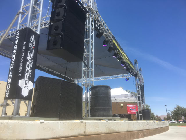 La quinta CA Stage and Sound  rentals